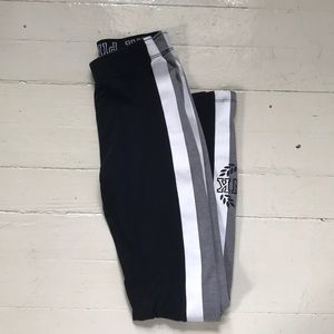 Side stripe leggings